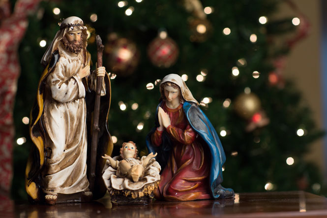 Navidad con Jesus, Maria y Jose